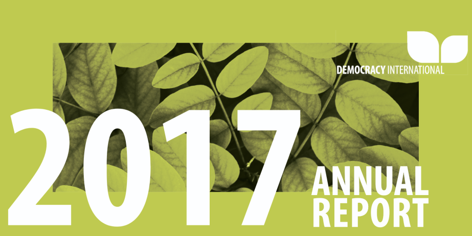 Image Annual Report Democracy International 2017